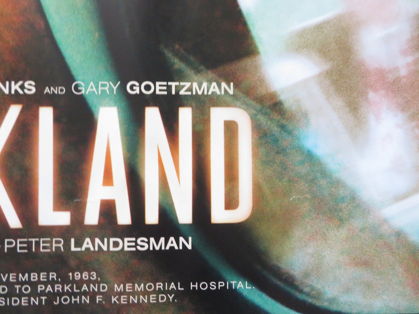 PARKLAND UK QUAD ROLLED POSTER ZAC EFRON BILLY BOB THORNTON 2013 Rendezvous Cinema Movie posters