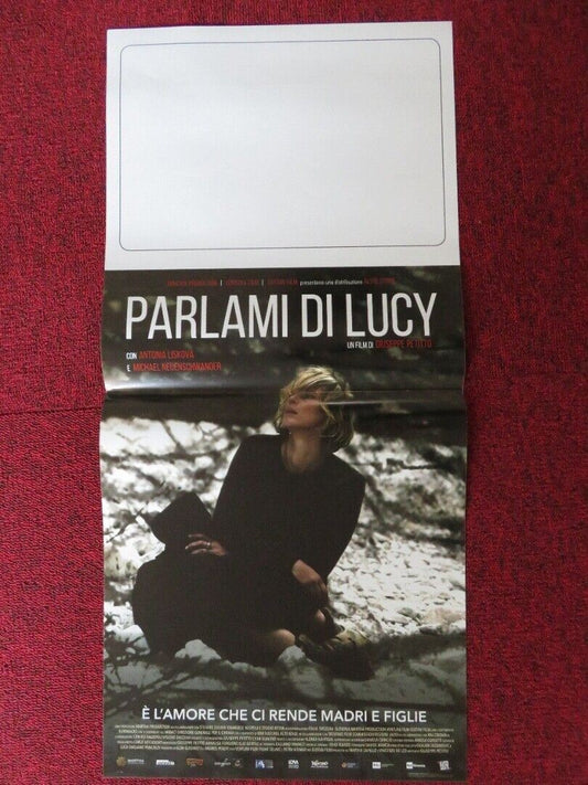 PARLAMI DI LUCY / eyes shut ITALIAN LOCANDINA (27.5"x12.5") POSTER A LISK 2017 - Rendezvous Cinema