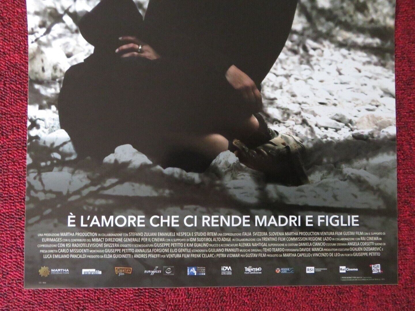 PARLAMI DI LUCY / eyes shut ITALIAN LOCANDINA (27.5"x12.5") POSTER A LISK 2017 - Rendezvous Cinema