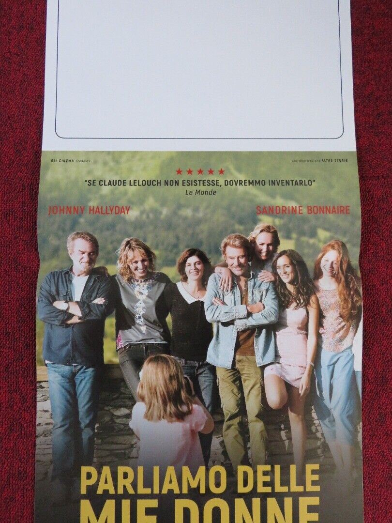 PARLIAMO DELLE MIE DONNE ITALIAN LOCANDINA (27"x12.5") POSTER J HALLYDAY '14 Movie posters