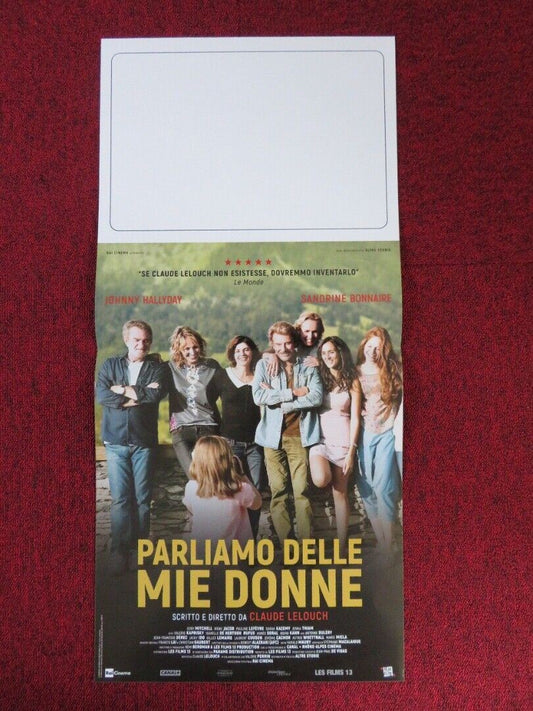 PARLIAMO DELLE MIE DONNE ITALIAN LOCANDINA (27"x12.5") POSTER J HALLYDAY '14 Movie posters