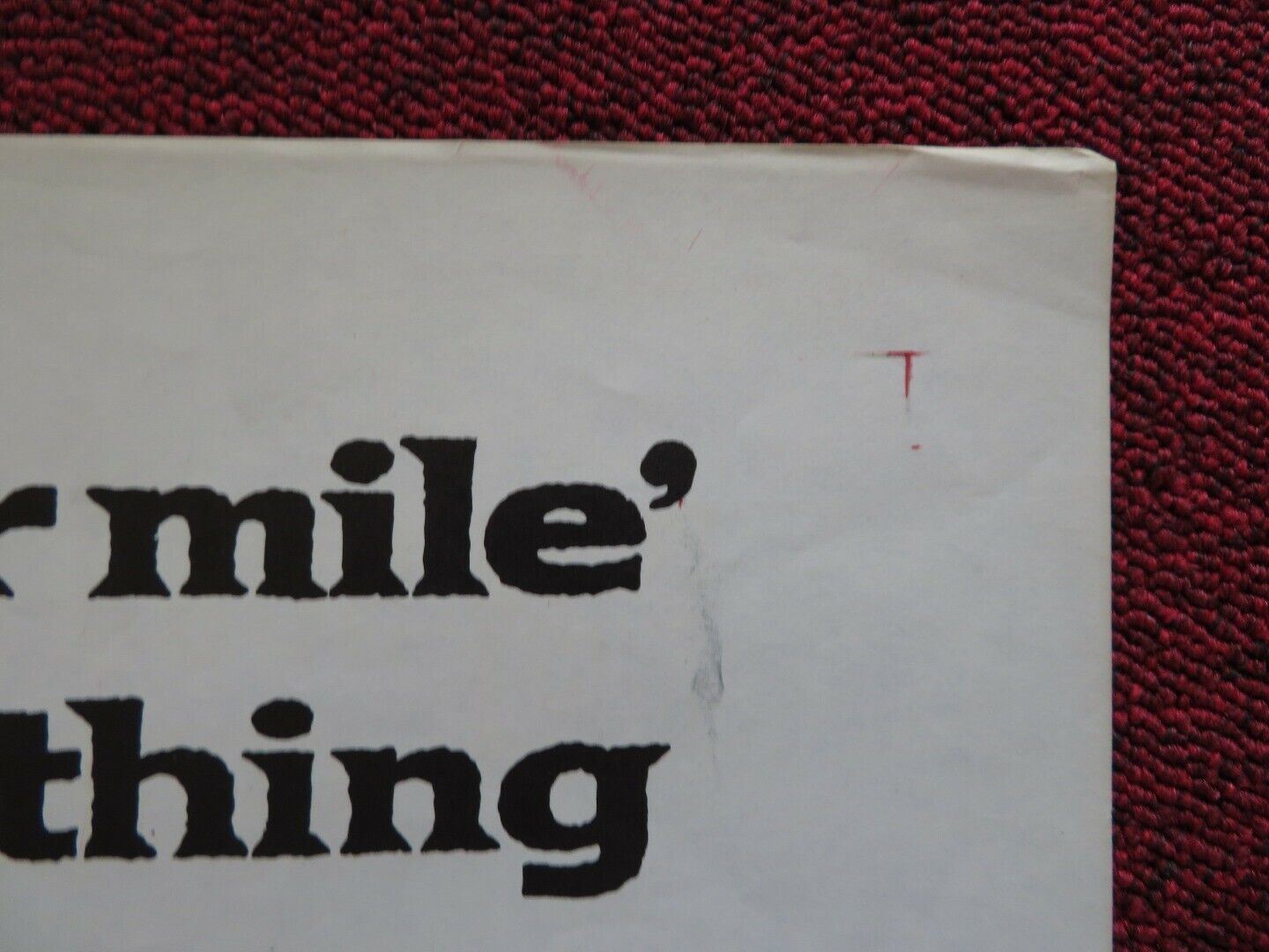 PARRISH FOLDED US ONE SHEET POSTER TROY DONAHUE CLAUDETTE COLBERT 1961 Movie posters