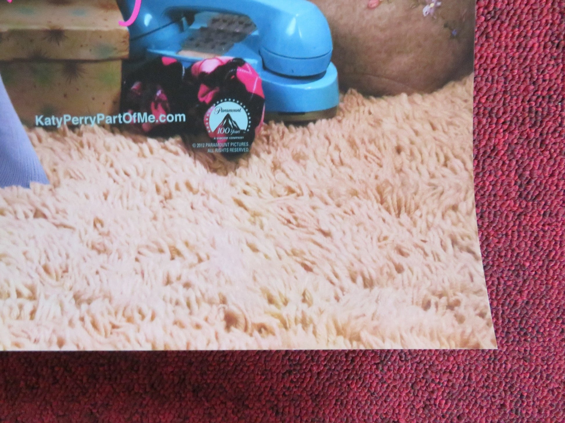 PART OF ME US ONE SHEET ROLLED POSTER KATY PERRY 2012 Rendezvous Cinema Movie posters