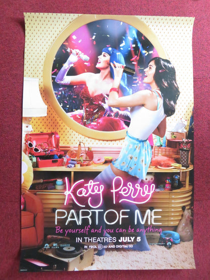 PART OF ME US ONE SHEET ROLLED POSTER KATY PERRY 2012 Rendezvous Cinema Movie posters