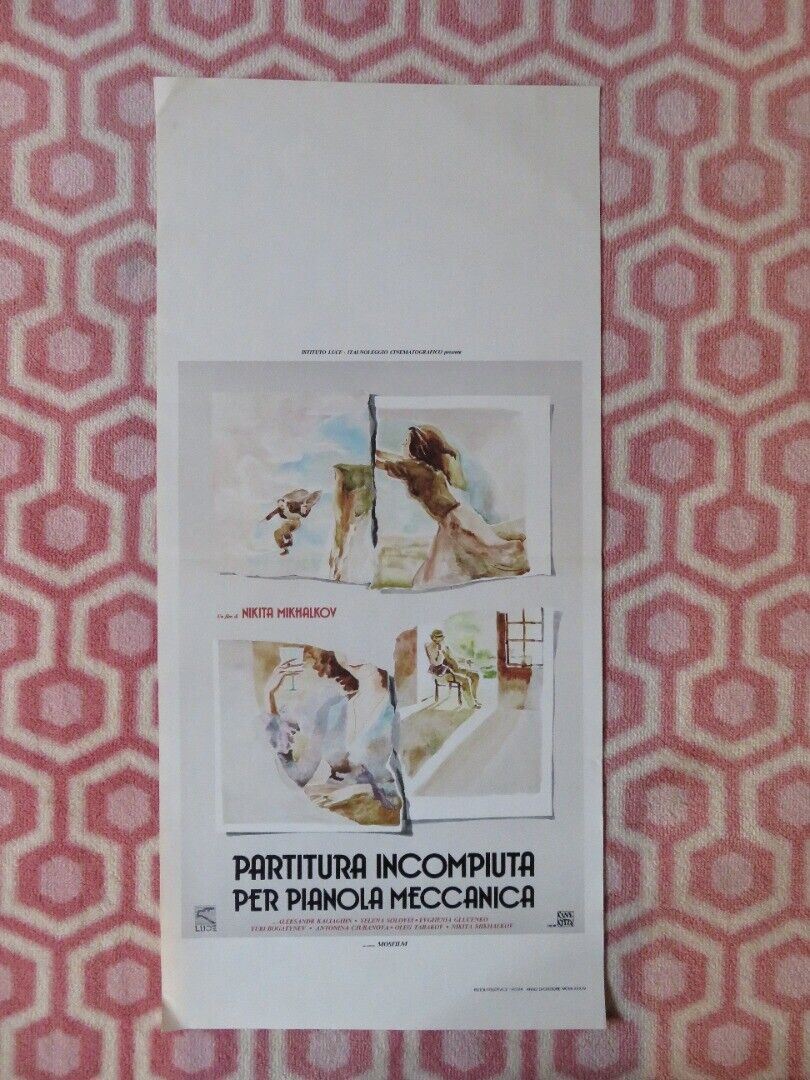 PARTITURA INCOMPIUTA PER PIANOLA MECCANICA ITALIAN LOCANDINA (27.5"x13") POSTER - Rendezvous Cinema