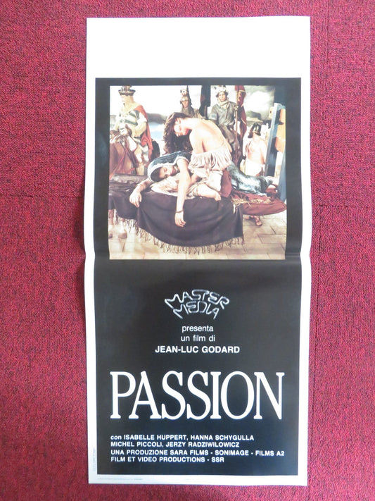 PASSION ITALIAN LOCANDINA POSTER ISABELLE HUPPERT HANNA SCHYGULLA 1983 Rendezvous Cinema Movie posters