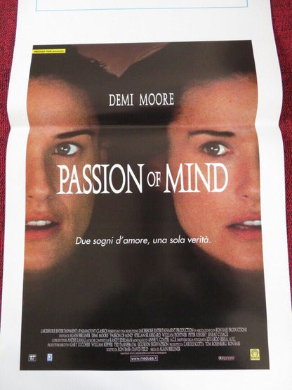 PASSION OF MIND ITALIAN LOCANDINA (27.5"x13") POSTER DEMI MOORE 2000 Movie posters
