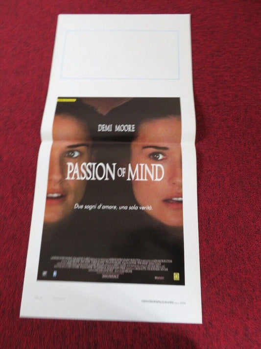 PASSION OF MIND ITALIAN LOCANDINA (27.5"x13") POSTER DEMI MOORE 2000 Movie posters