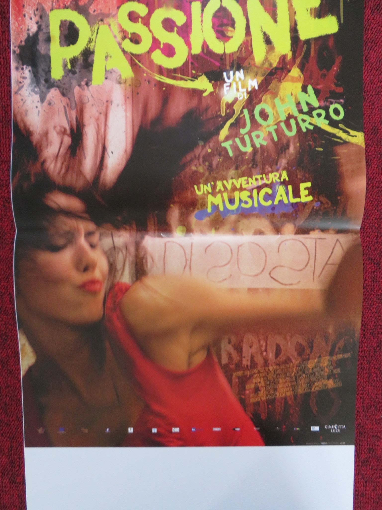 PASSIONE ITALIAN LOCANDINA POSTER JOHN TURTURRO MAX CASELLA 2010 Rendezvous Cinema Movie posters