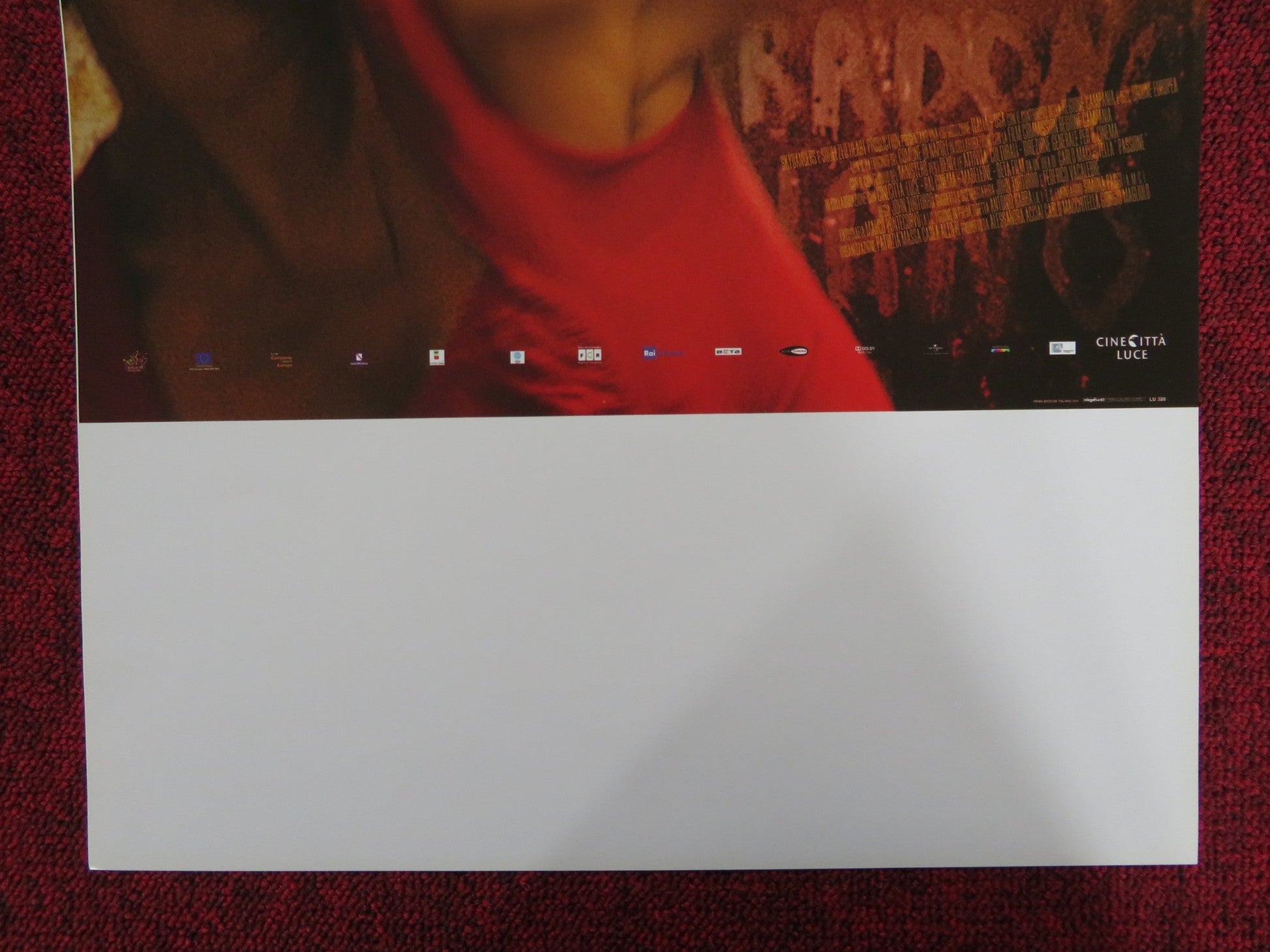 PASSIONE ITALIAN LOCANDINA POSTER JOHN TURTURRO MAX CASELLA 2010 Rendezvous Cinema Movie posters