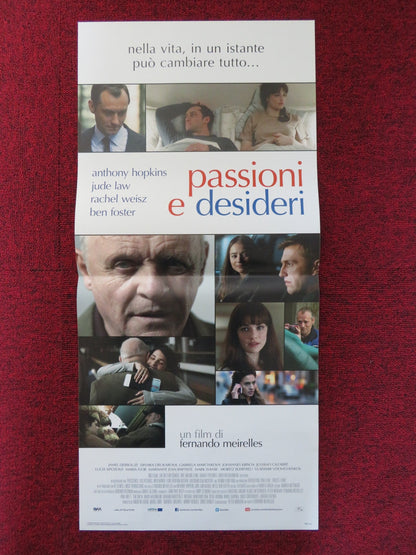 PASSIONI E DESIDERI ITALIAN LOCANDINA POSTER JUDE LAW ANTHONY HOPKINS 2011 Rendezvous Cinema Movie posters