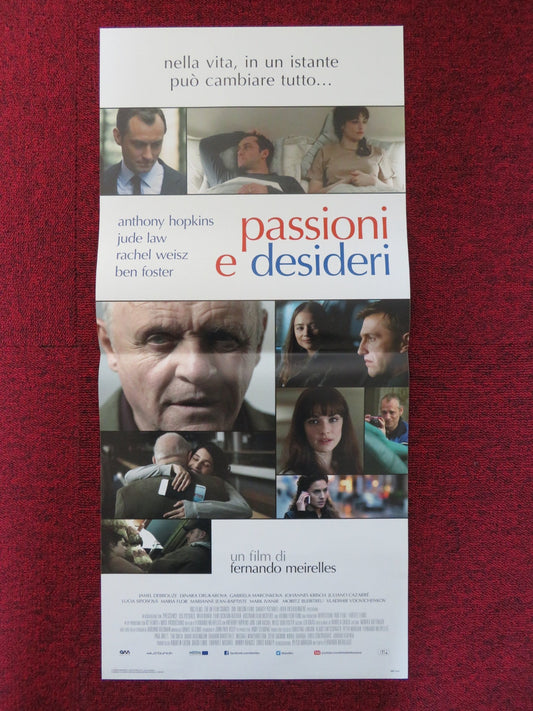 PASSIONI E DESIDERI ITALIAN LOCANDINA POSTER JUDE LAW ANTHONY HOPKINS 2011 Rendezvous Cinema Movie posters