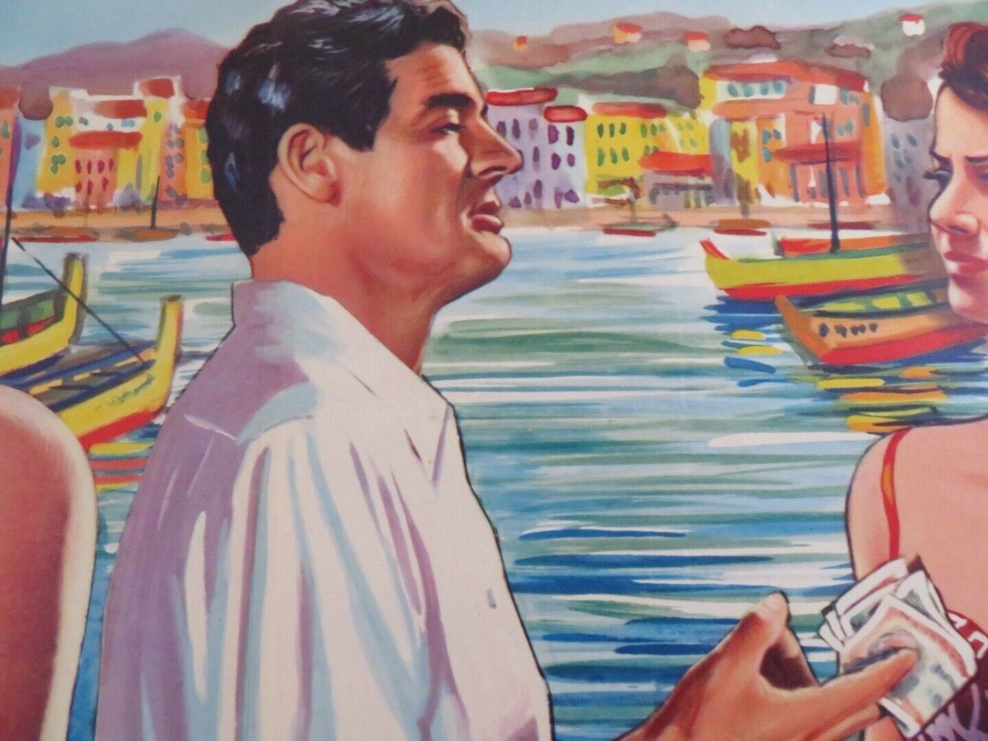 PASSIONS DANGEREUSES / GAMES OF DESIRE BELGIUM (19"x 15") POSTER I.THULIN 1964 Movie posters