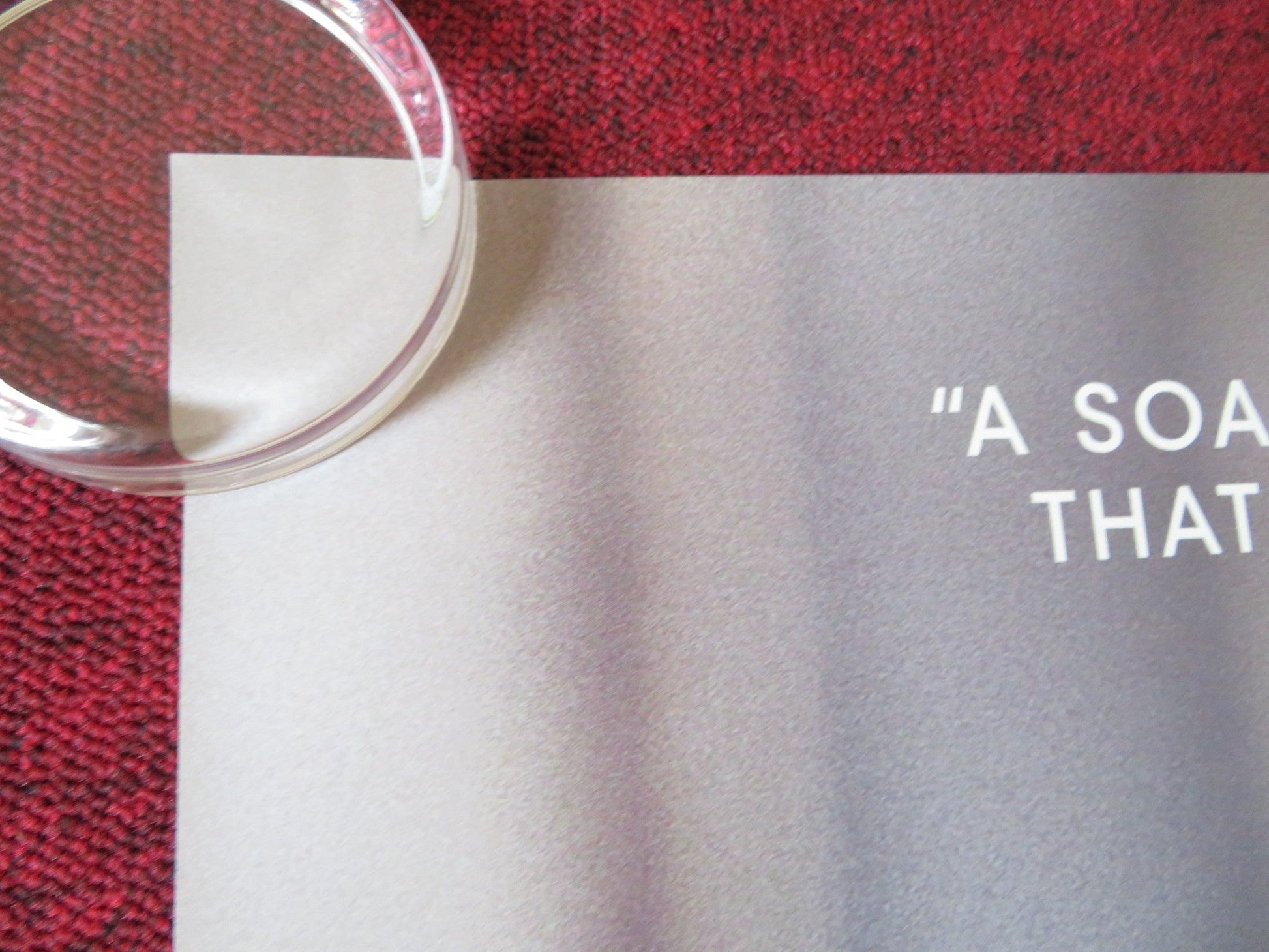 PAST LIVES - A US ONE SHEET ROLLED POSTER GRETA LEE TEO YOO 2023 Rendezvous Cinema Movie posters