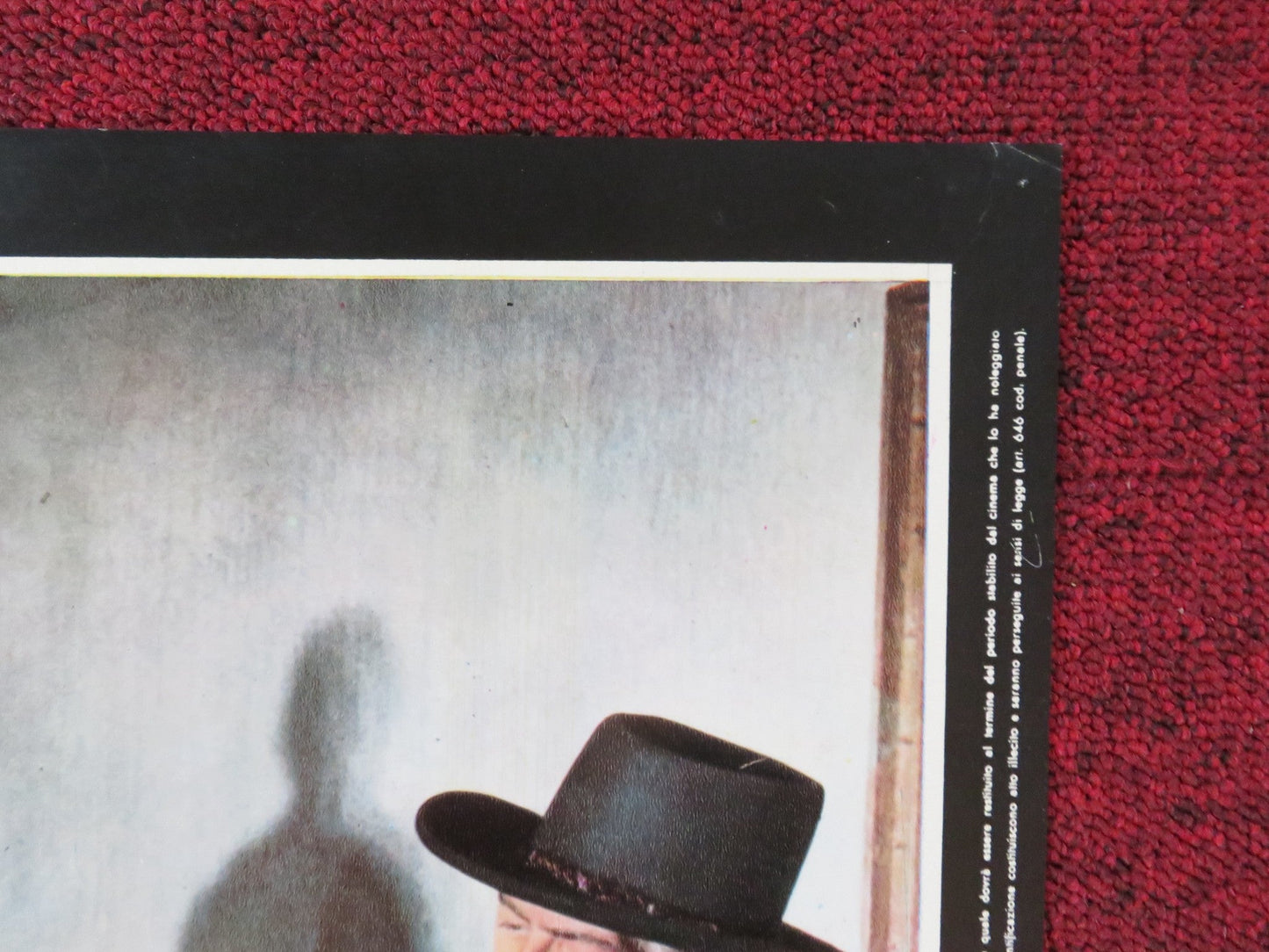 PAT GARRETT AND BILLY THE KID - A ITALIAN FOTOBUSTA POSTER JAMES COBURN 1973 Rendezvous Cinema Movie posters
