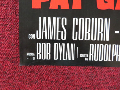 PAT GARRETT AND BILLY THE KID - B ITALIAN FOTOBUSTA POSTER JAMES COBURN 1973 Rendezvous Cinema Movie posters