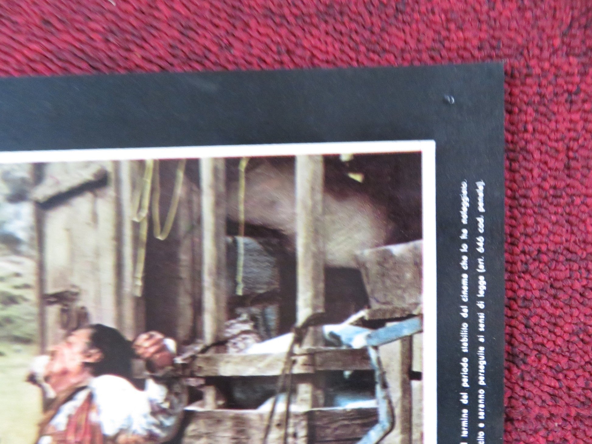 PAT GARRETT AND BILLY THE KID - C ITALIAN FOTOBUSTA POSTER JAMES COBURN 1973 Rendezvous Cinema Movie posters