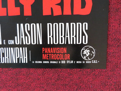 PAT GARRETT AND BILLY THE KID - F ITALIAN FOTOBUSTA POSTER JAMES COBURN 1973 Rendezvous Cinema Movie posters