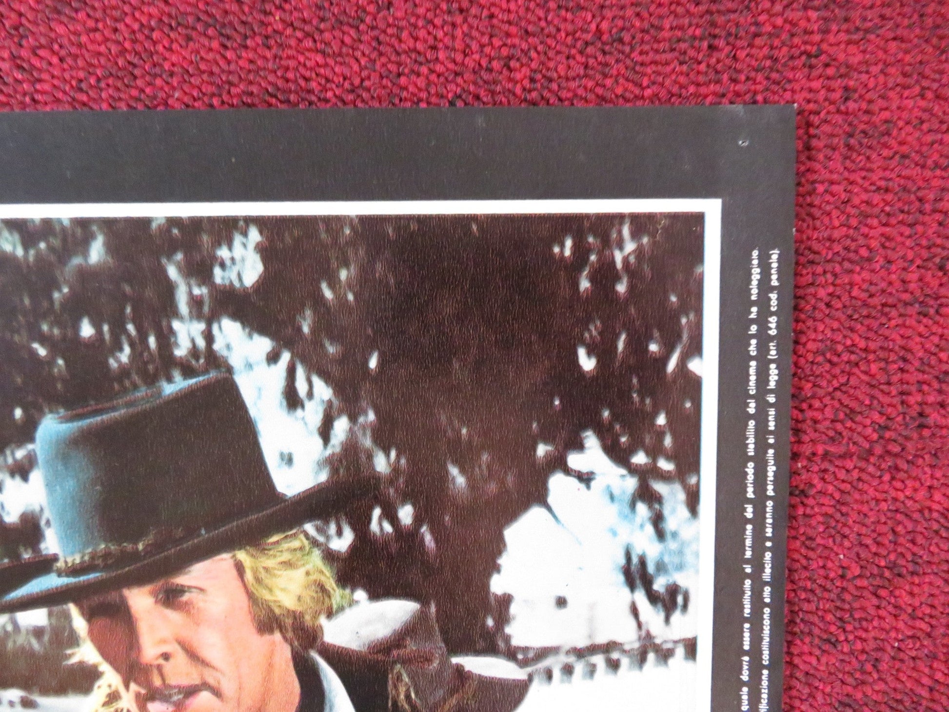 PAT GARRETT AND BILLY THE KID - G ITALIAN FOTOBUSTA POSTER JAMES COBURN 1973 Rendezvous Cinema Movie posters
