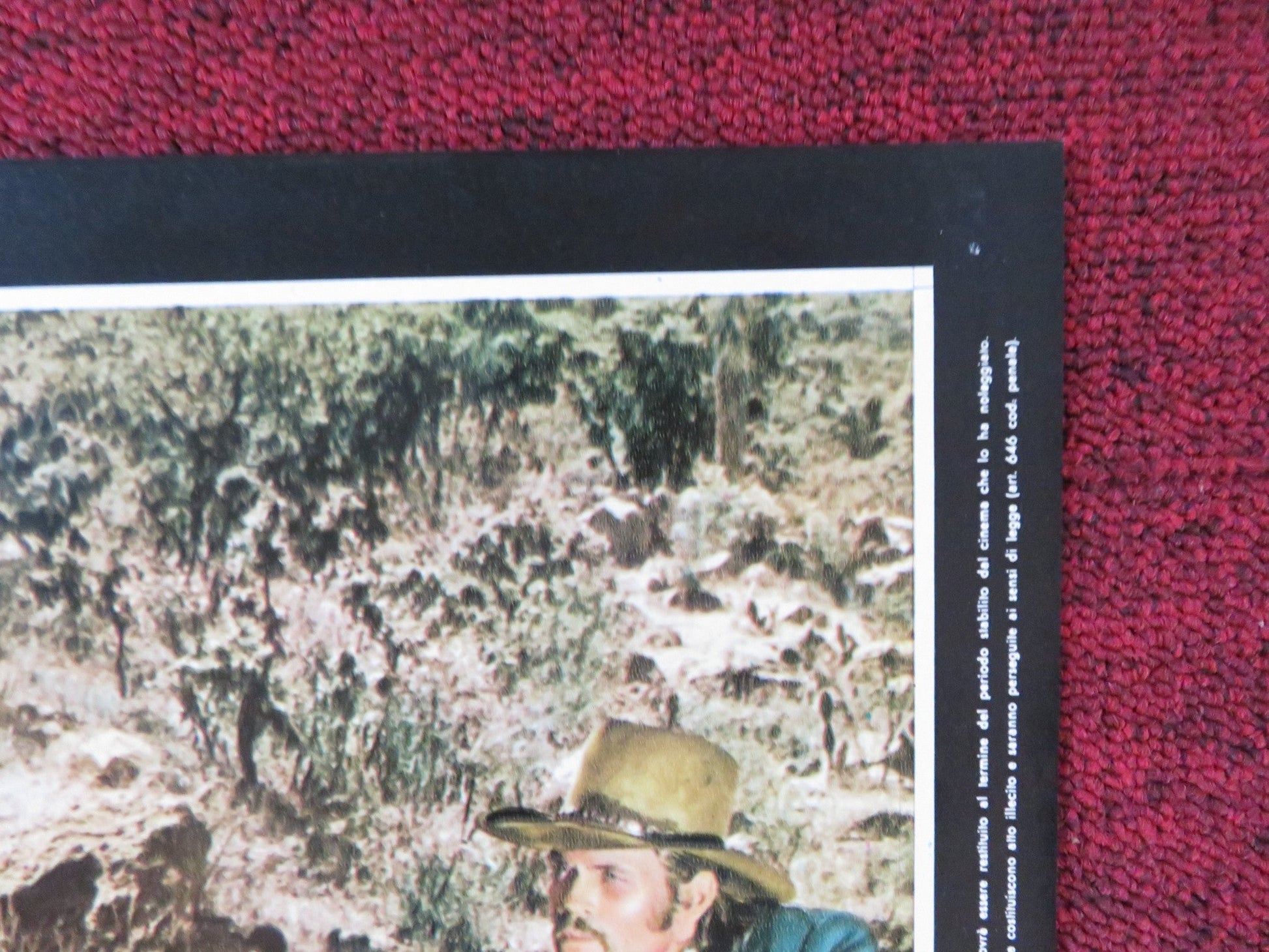 PAT GARRETT AND BILLY THE KID - H ITALIAN FOTOBUSTA POSTER JAMES COBURN 1973 Rendezvous Cinema Movie posters