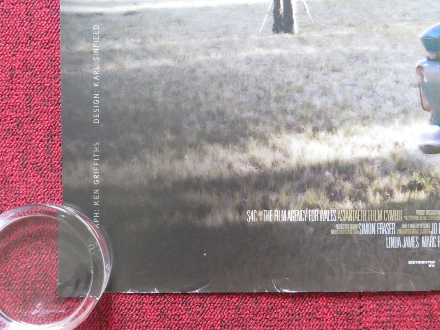 PATAGONIA UK QUAD (30"x 40") ROLLED POSTER MATTHEW RHYS MARTA LUBOS 2010 Rendezvous Cinema Movie posters