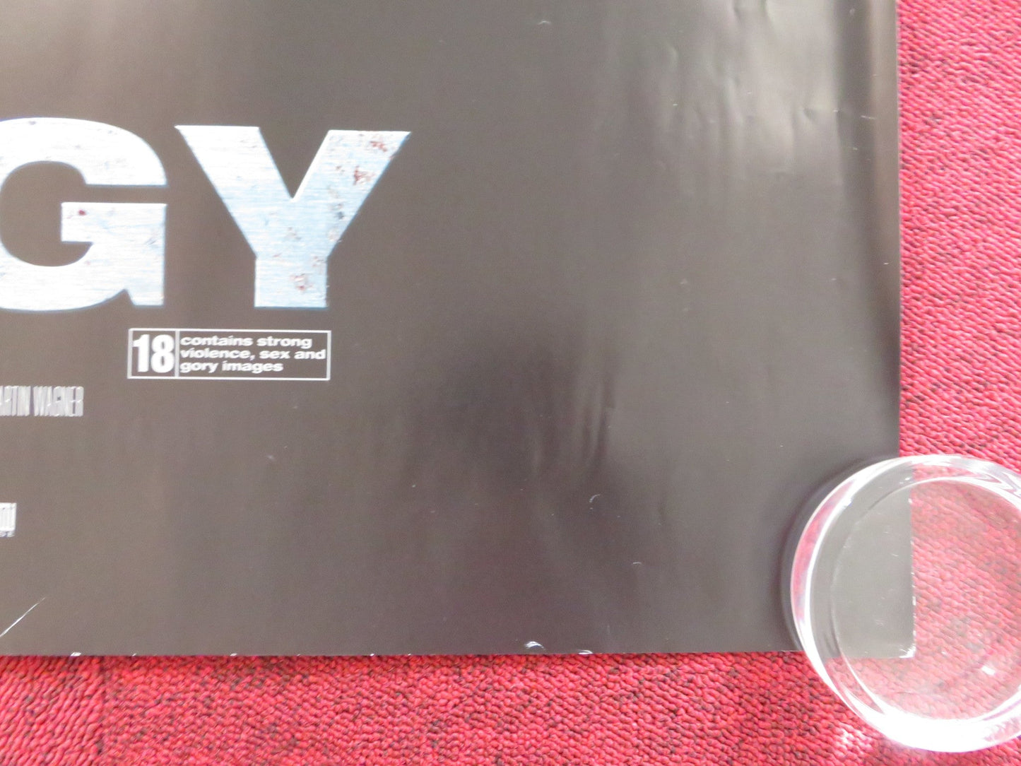 PATHOLOGY UK QUAD ROLLED POSTER MILO VENTIMIGLIA MICHAEL WESTON 2008 Rendezvous Cinema Movie posters