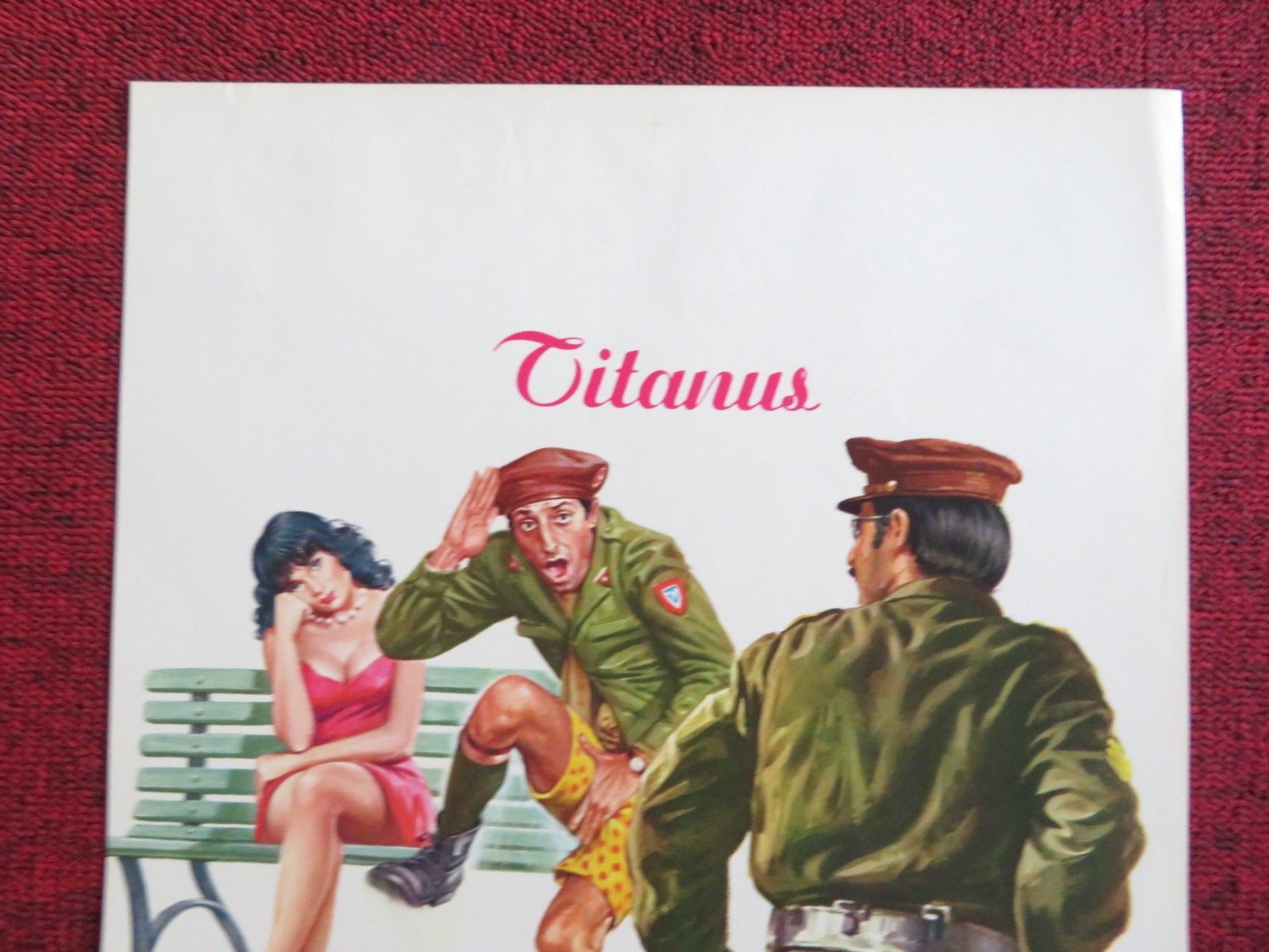 PATROCLOOO!... E IL SOLDATO CAMILLONE, GRANDE... ITALIAN LOCANDINA POSTER 1973 Rendezvous Cinema Movie posters