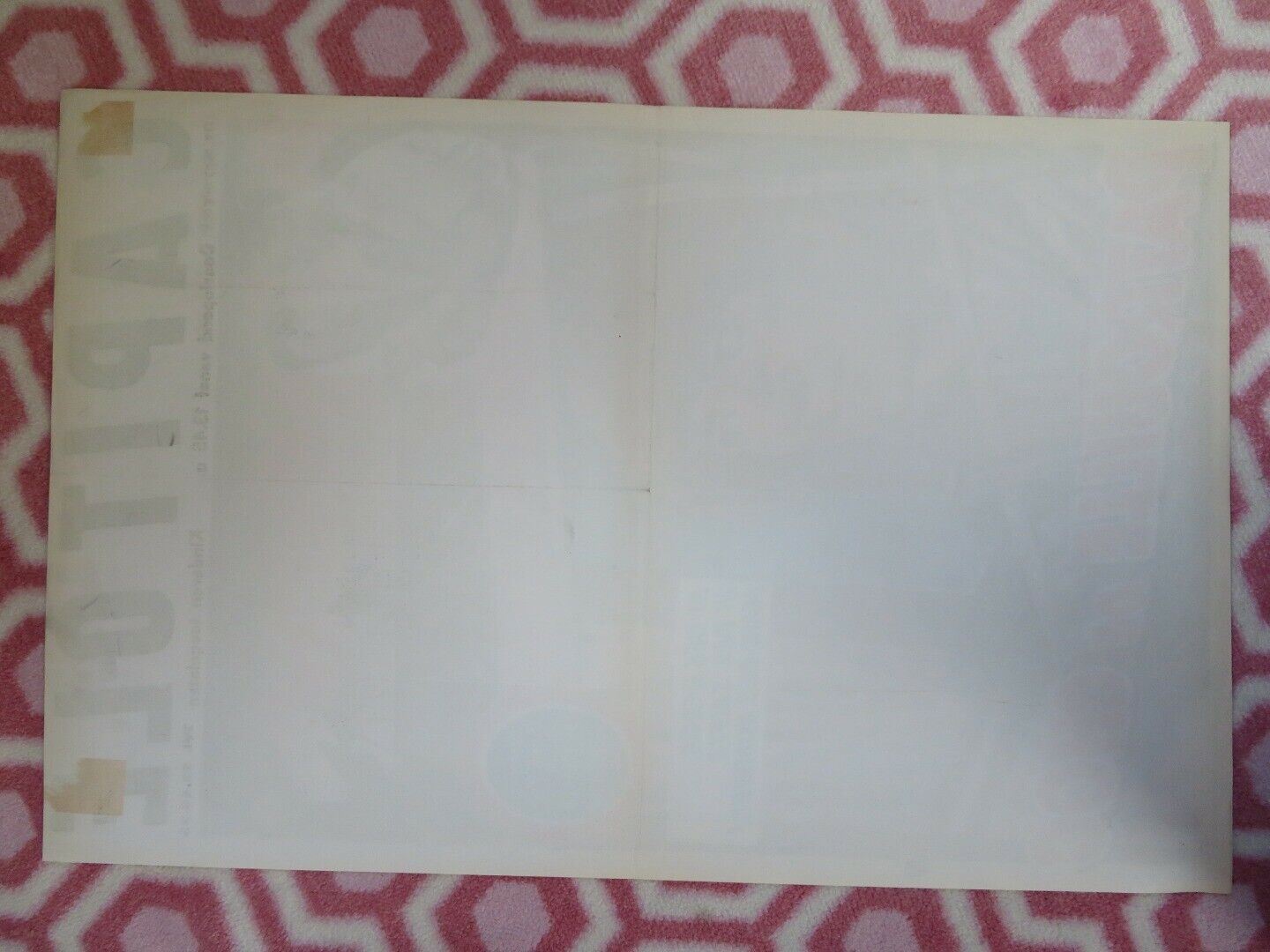 PATROUILLE DE CHOC/ Shock Patrol BELGIUM (21"x14") POSTER ALAIN BOUVETTE 1957 Movie posters