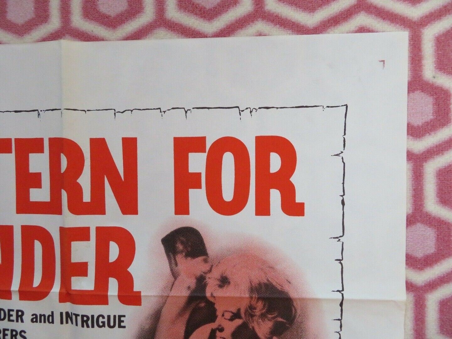 PATTERN FOR PLUNDER / OPERATION MERMAID US ONE SHEET POSTER 1963 Movie posters