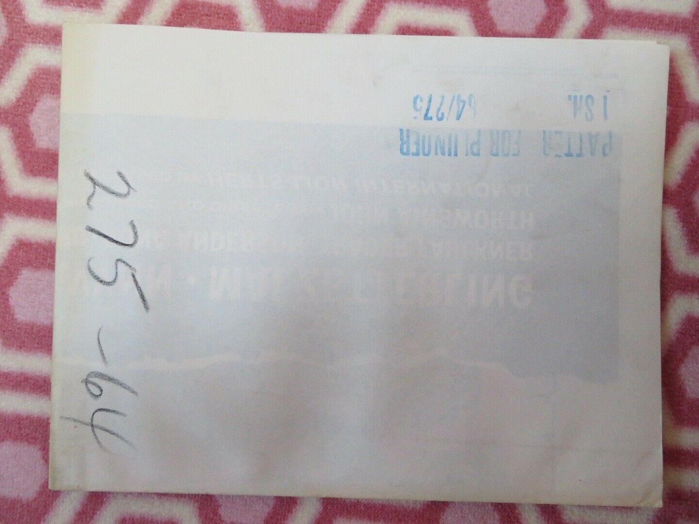 PATTERN FOR PLUNDER / OPERATION MERMAID US ONE SHEET POSTER 1963 Movie posters