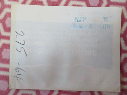 PATTERN FOR PLUNDER / OPERATION MERMAID US ONE SHEET POSTER 1963 Movie posters