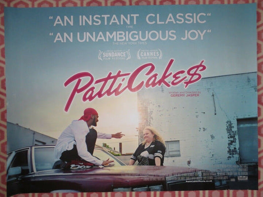 PATTI CAKE$ QUAD (30"x 40") ROLLED POSTER DANIELLE MACDONALD 2017 Movie posters