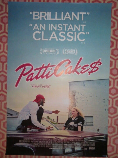 PATTI CAKE$ UK ONE SHEET (27"x 41") ROLLED POSTER DANIELLE MACDONALD 2017 Rendezvous Cinema Movie posters