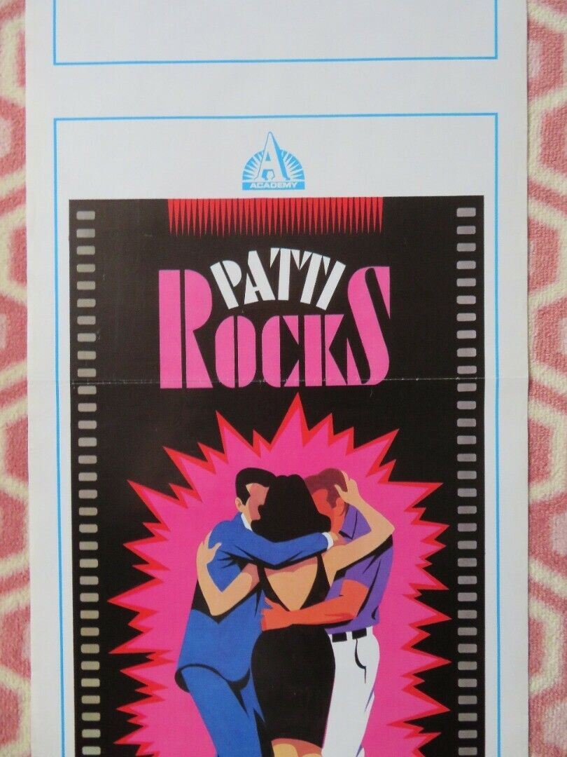 PATTI ROCKS ITALIAN LOCANDINA (27.5"x13") POSTER CHRIS MULKRY JOHN JENKINS 1989 Movie posters
