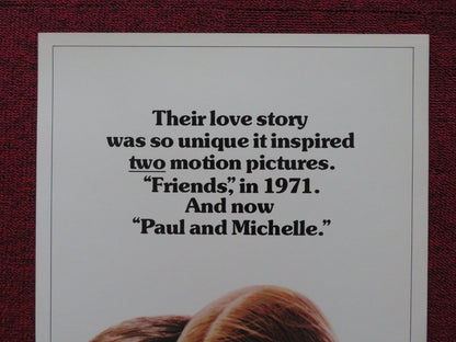 PAUL AND MICHELLE US INSERT (14"x 36") POSTER ANICEE ALVINA SEAN BURY 1974 Rendezvous Cinema Movie posters