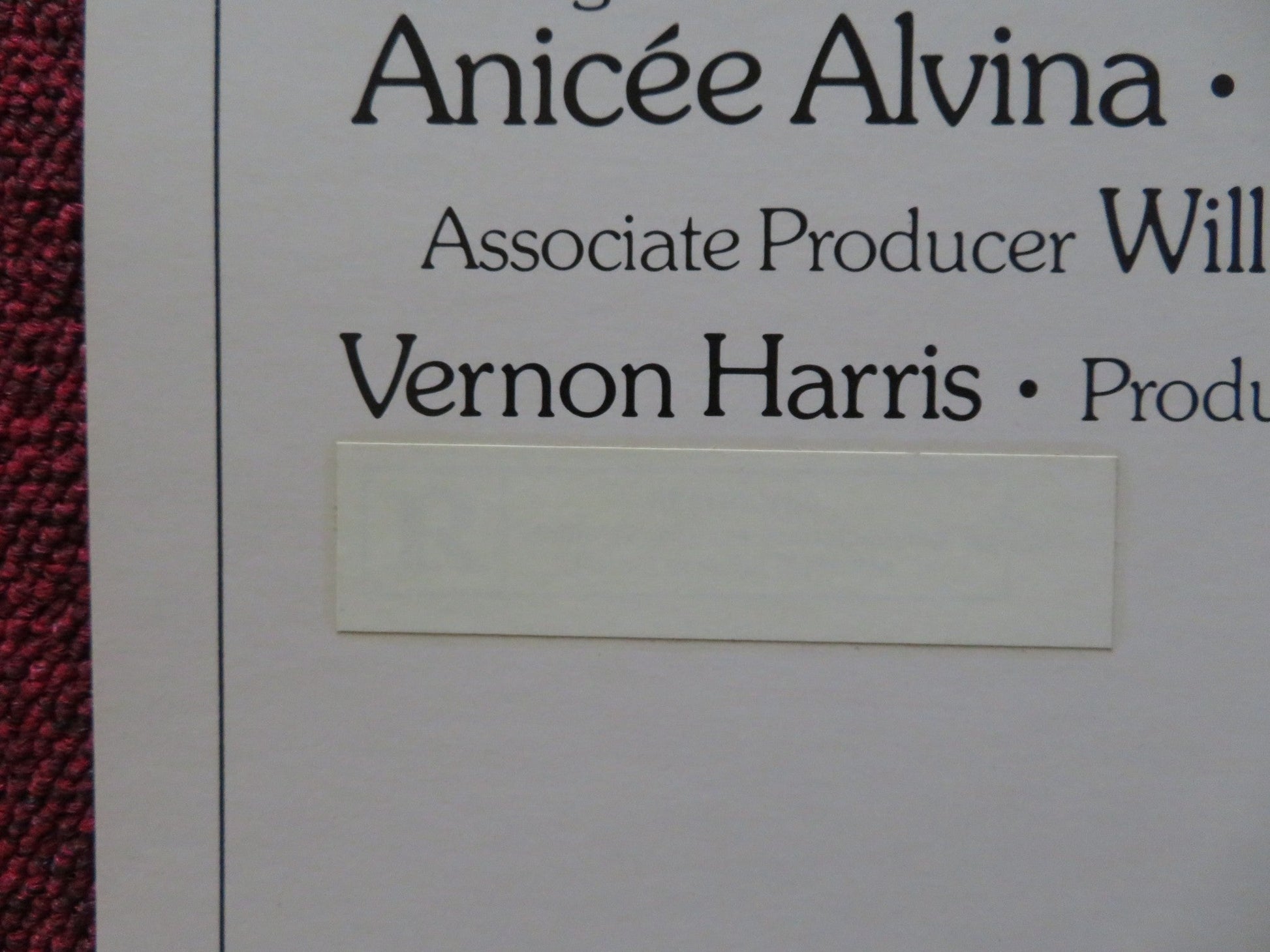 PAUL AND MICHELLE US INSERT (14"x 36") POSTER ANICEE ALVINA SEAN BURY 1974 Rendezvous Cinema Movie posters