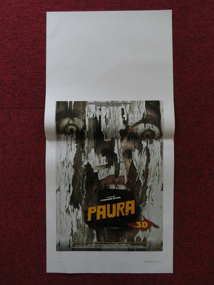 PAURA 3D ITALIAN LOCANDINA POSTER PEPPE SERVILLO FRANCESCA CUTTICA 2012 Rendezvous Cinema Movie posters