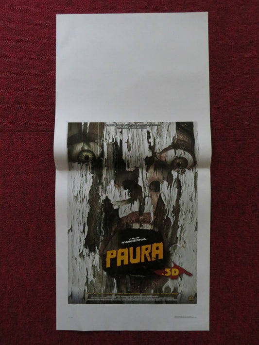 PAURA 3D ITALIAN LOCANDINA POSTER PEPPE SERVILLO FRANCESCA CUTTICA 2012 Rendezvous Cinema Movie posters