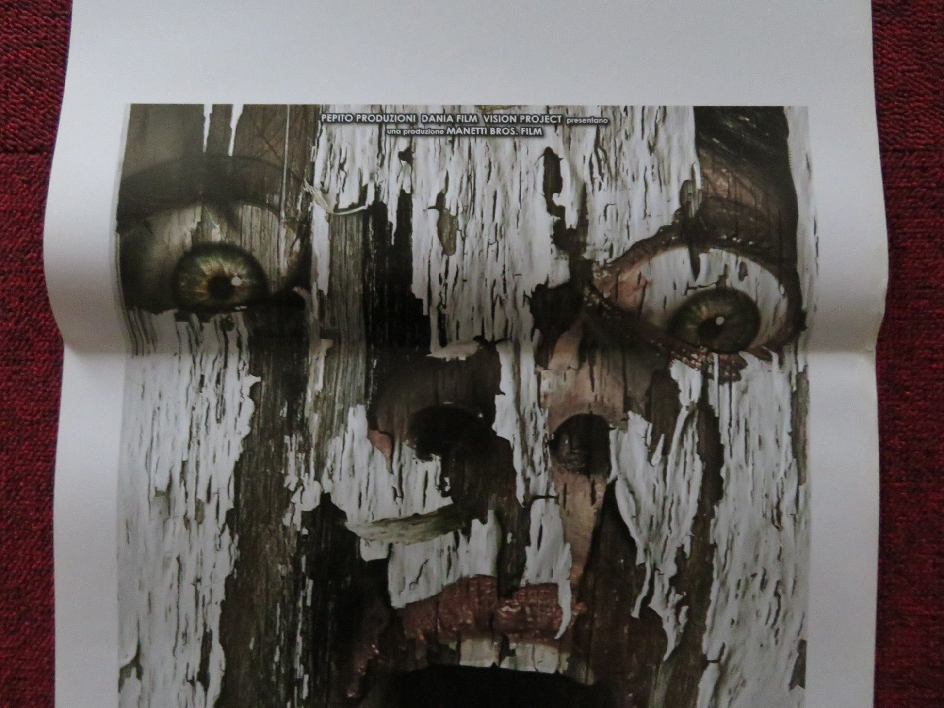 PAURA 3D ITALIAN LOCANDINA POSTER PEPPE SERVILLO FRANCESCA CUTTICA 2012 Rendezvous Cinema Movie posters