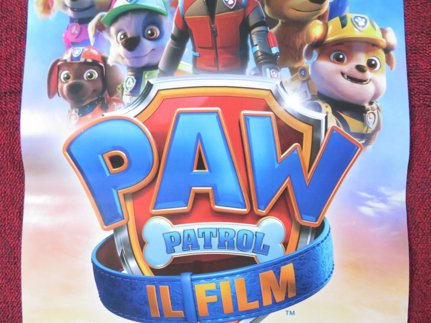PAW PATROL THE MOVIE ITALIAN LOCANDINA POSTER TYLER PERRY RON PARDO 2021 Rendezvous Cinema Movie posters