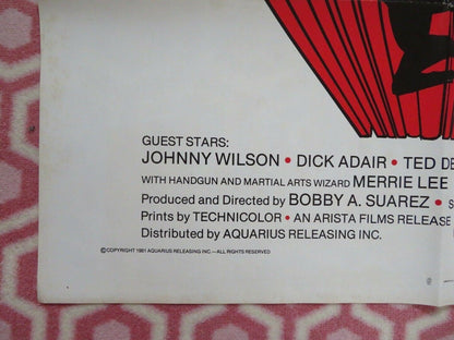 PAY OR DIE / Mean Business KUNG FU US ONE SHEET POSTER JOHNNY WILSON 1979 - Rendezvous Cinema