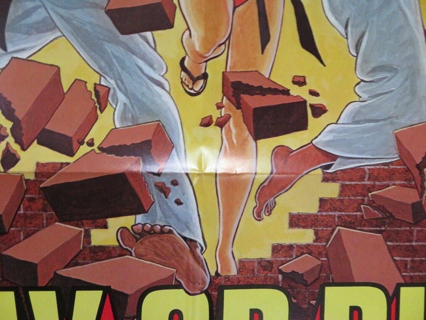 PAY OR DIE / Mean Business KUNG FU US ONE SHEET POSTER JOHNNY WILSON 1979 - Rendezvous Cinema