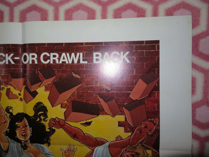 PAY OR DIE / Mean Business KUNG FU US ONE SHEET POSTER JOHNNY WILSON 1979 - Rendezvous Cinema