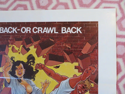 PAY OR DIE / Mean Business US ROLLED POSTER JOHNNY WILSON DICK ADAIR 1979 Movie posters