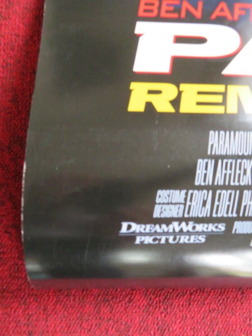 PAYCHECK US ONE SHEET ROLLED POSTER UMA THURMAN BEN AFFLECT 2003 Movie posters