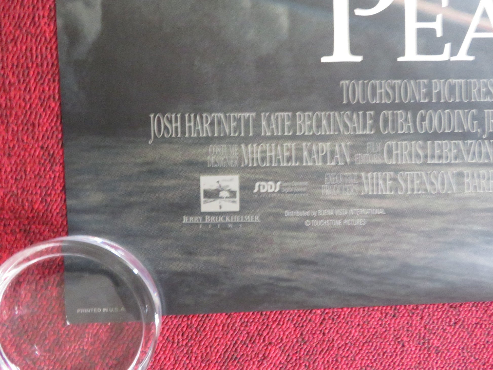 PEARL HARBOR - B US ONE SHEET ROLLED POSTER BEN AFFLECK JOSH HARTNETT 2001 Rendezvous Cinema Movie posters