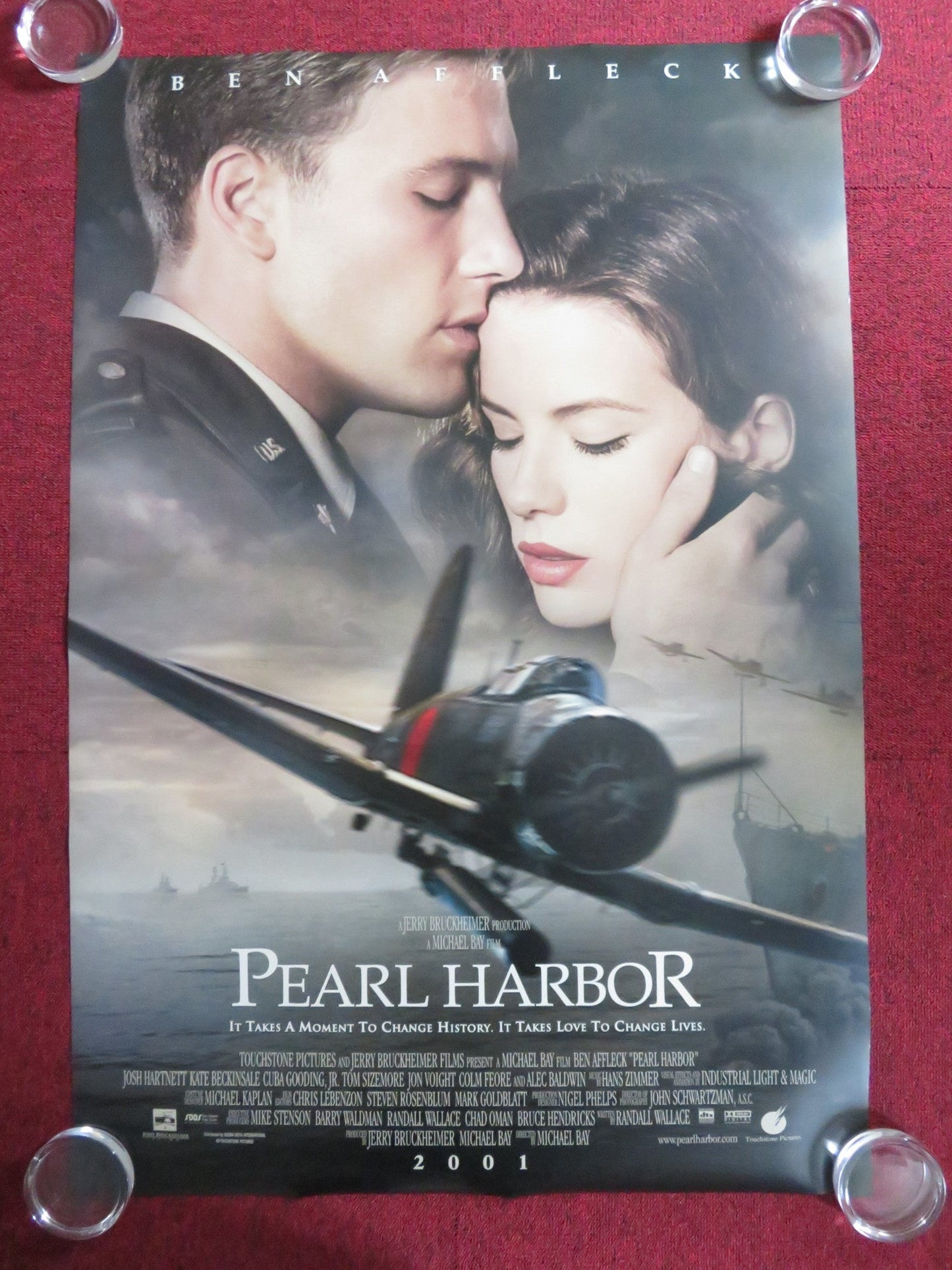 PEARL HARBOR - C US ONE SHEET ROLLED POSTER BEN AFFLECK JOSH HARTNETT 2001 Rendezvous Cinema Movie posters