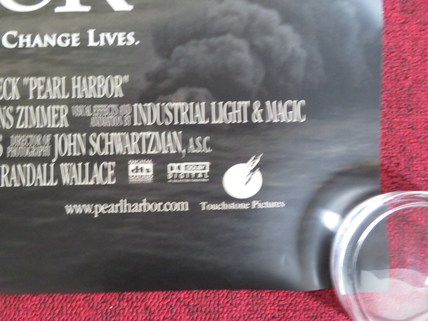 PEARL HARBOR - C US ONE SHEET ROLLED POSTER BEN AFFLECK JOSH HARTNETT 2001 Rendezvous Cinema Movie posters