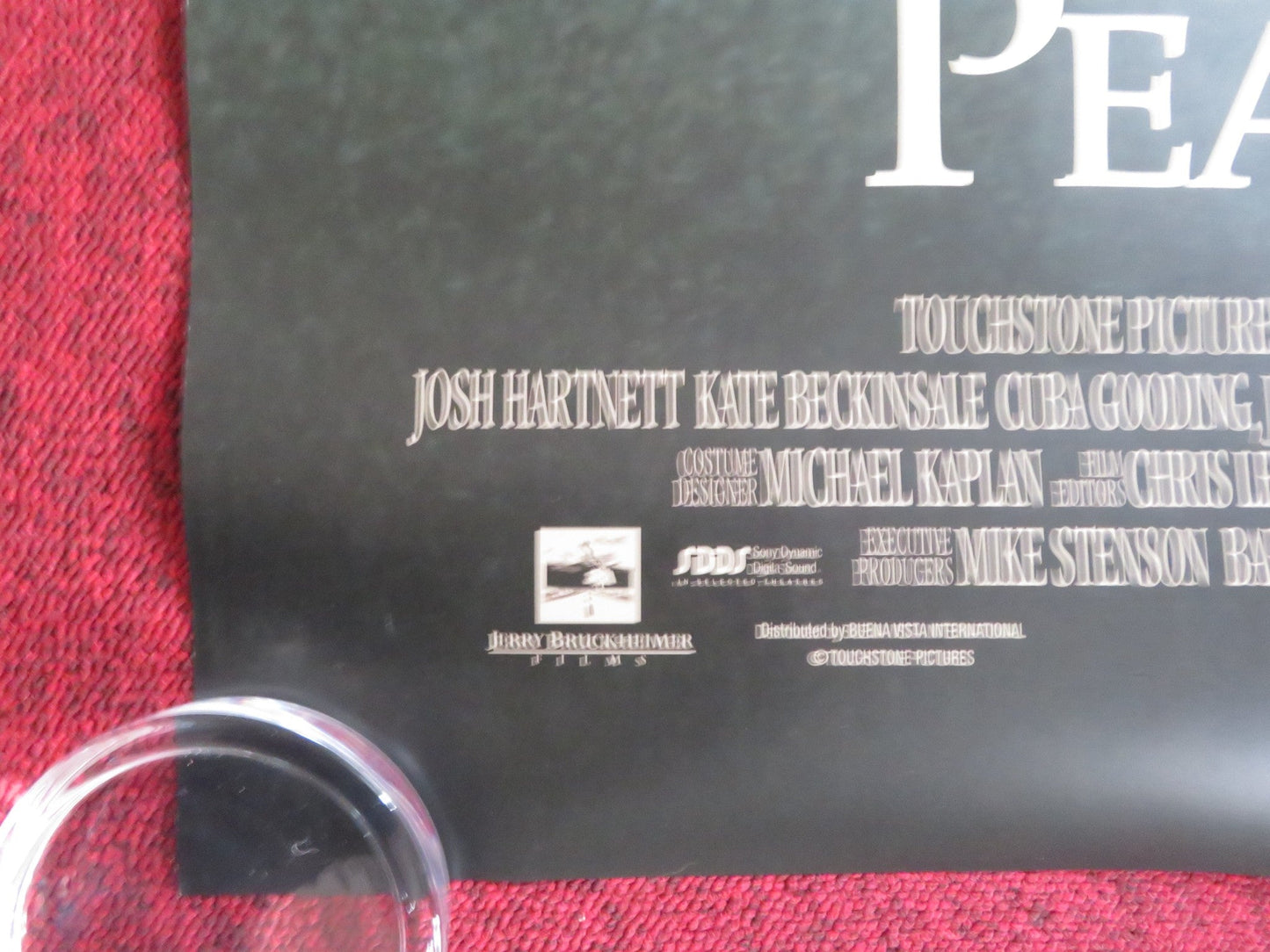 PEARL HARBOR - D US ONE SHEET ROLLED POSTER BEN AFFLECK JOSH HARNETT 2001 Rendezvous Cinema Movie posters