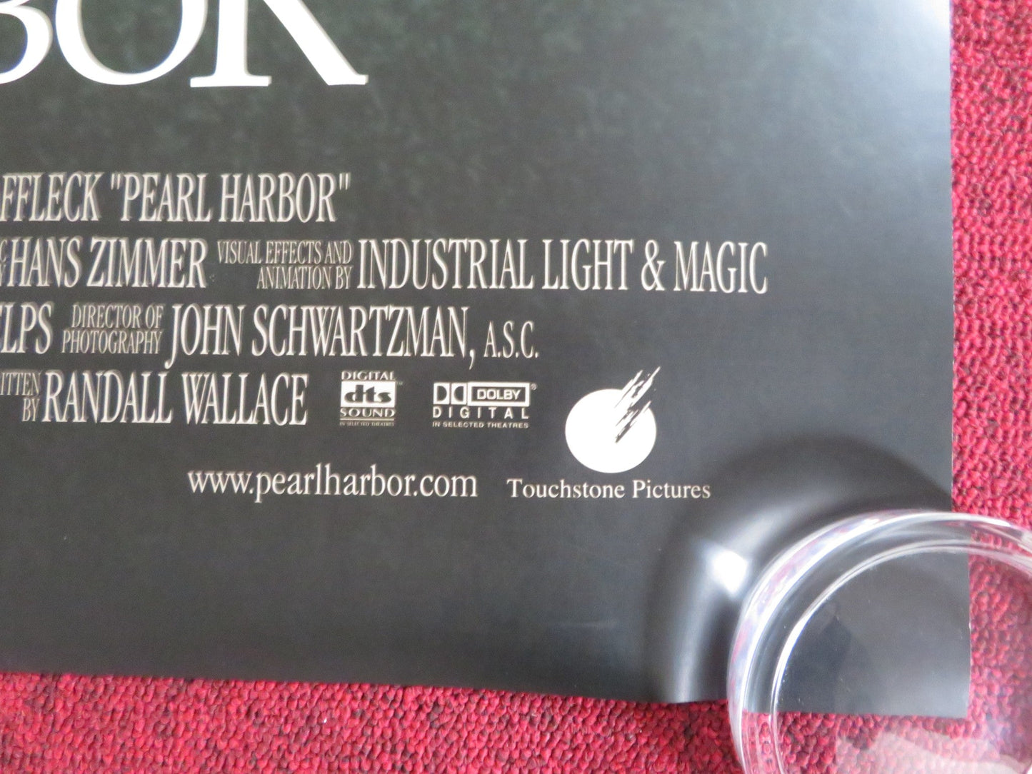 PEARL HARBOR - D US ONE SHEET ROLLED POSTER BEN AFFLECK JOSH HARNETT 2001 Rendezvous Cinema Movie posters